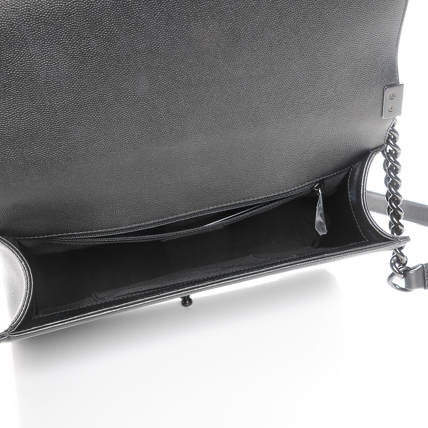 Chanel Caviar Quilted New Medium Boy Flap So Black 5 of 8