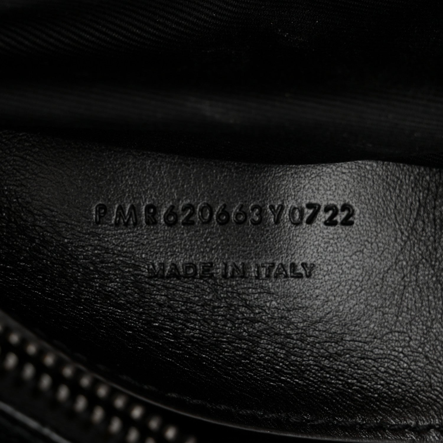 Saint Laurent Grain De Poudre Medium West Hollywood Monogram Fold-Over Black 7 of 11