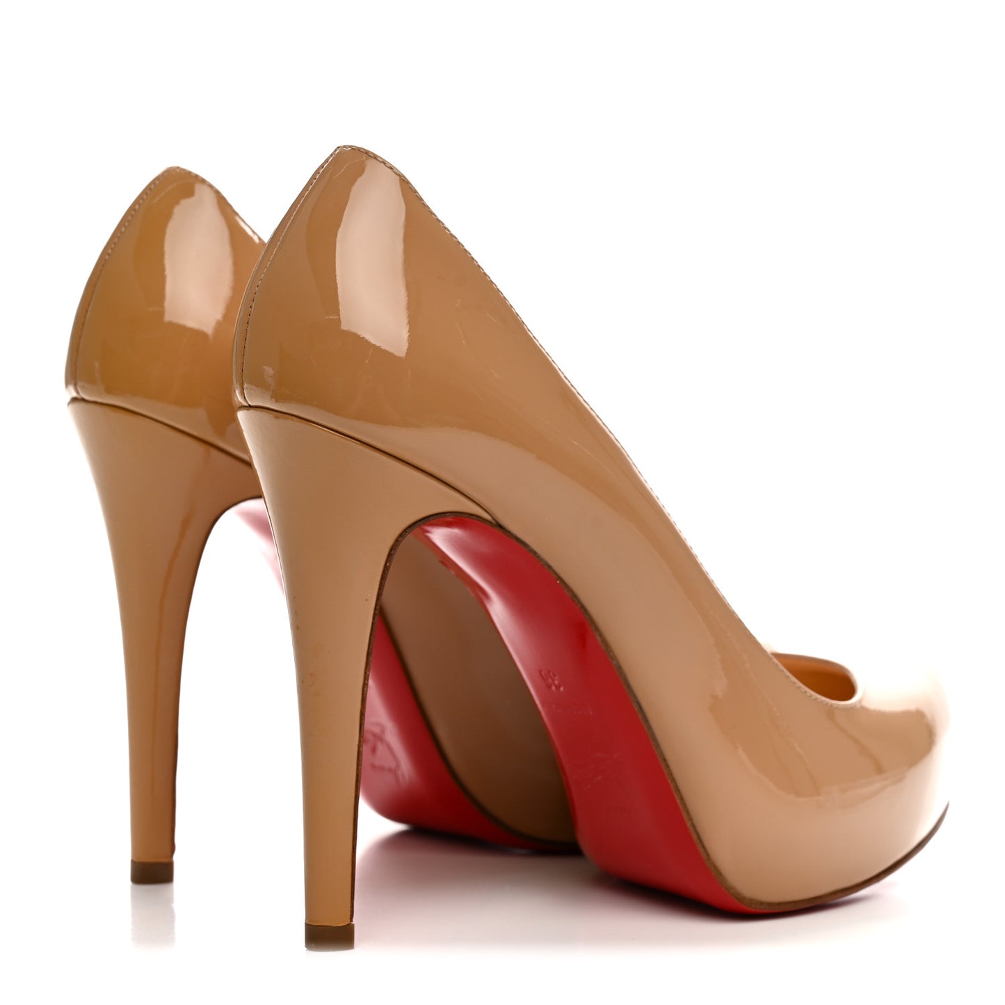 Patent Rolando 120 Pumps 36 Nude