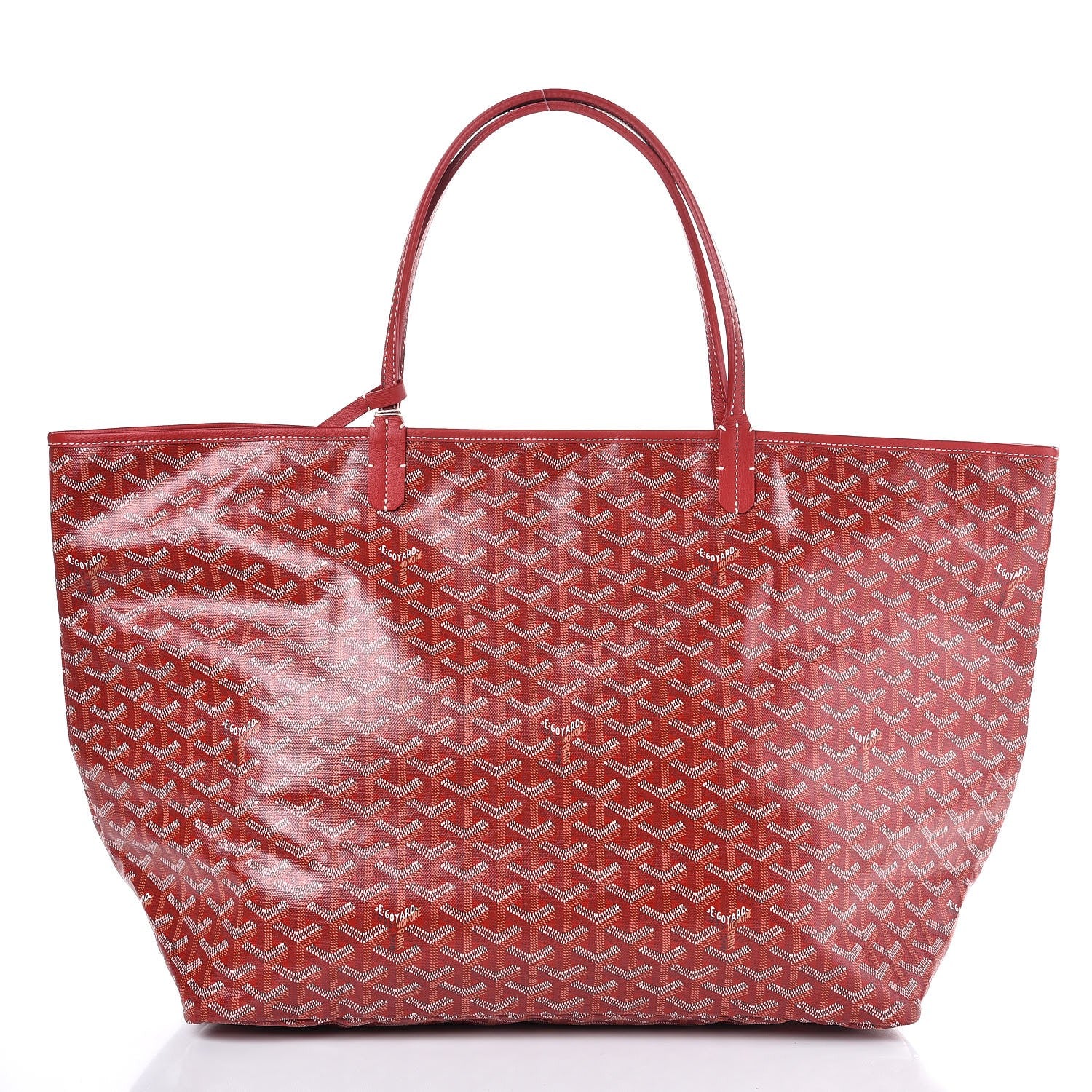 Goyard Goyardine Saint Louis GM Red 3 of 7