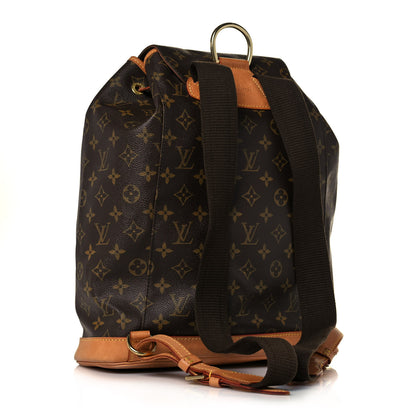 Louis Vuitton Monogram Montsouris GM Backpack 3 of 19