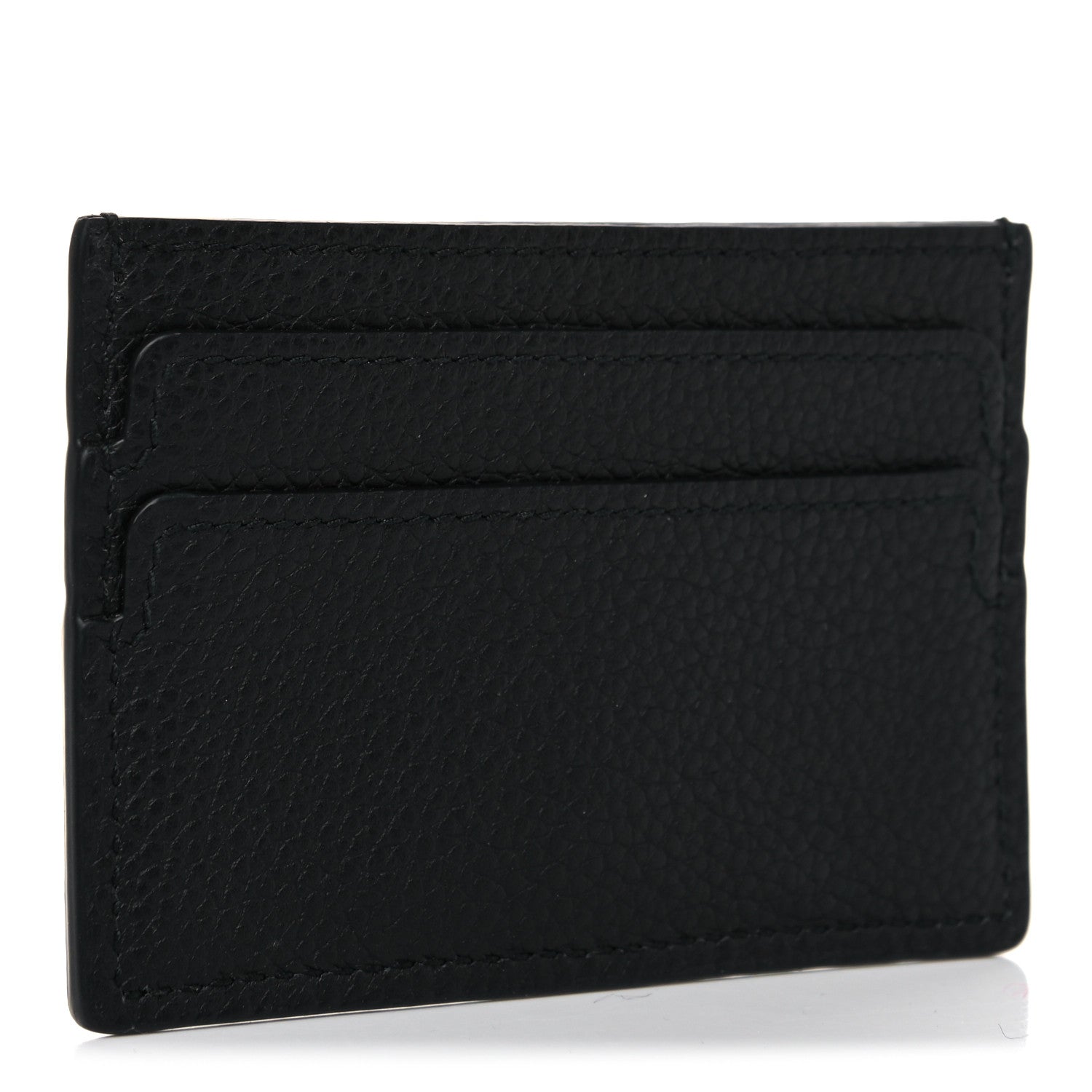 Alexander McQueen Calfskin Skull Card Holder Black 3 of 7