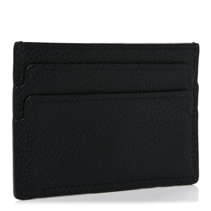 Alexander McQueen Calfskin Skull Card Holder Black 3 of 7