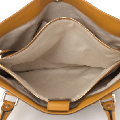 Gucci Monogram Medium Sukey Top Handle Tote Yellow 5 of 12