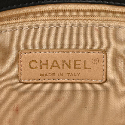 Chanel Calfskin Quilted Medium CC Crown Flap Black 8 of 16