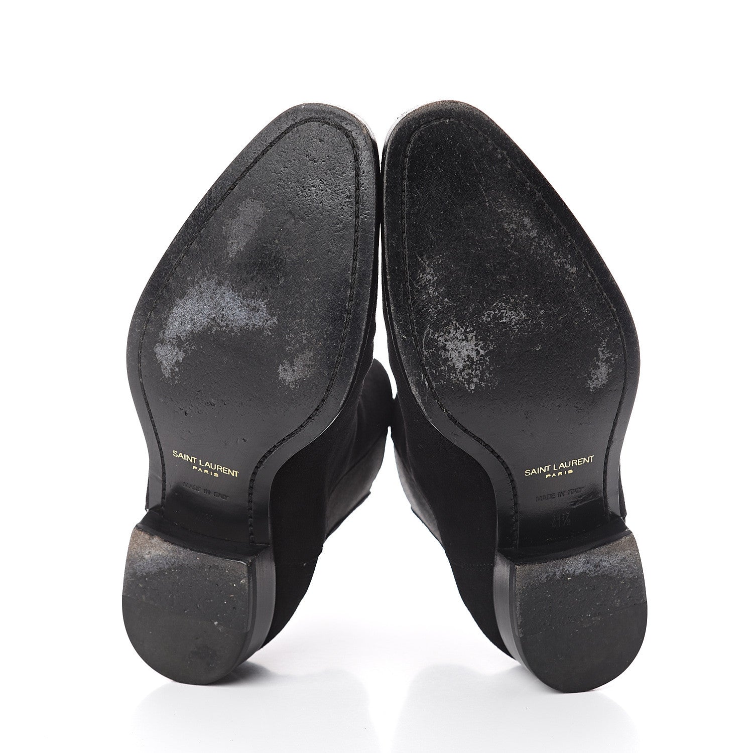 Saint Laurent Suede Mens Wyatt Chelsea Boots 41.5 Black 6 of 6