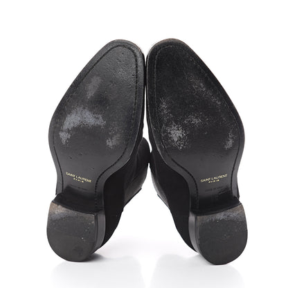 Saint Laurent Suede Mens Wyatt Chelsea Boots 41.5 Black 6 of 6