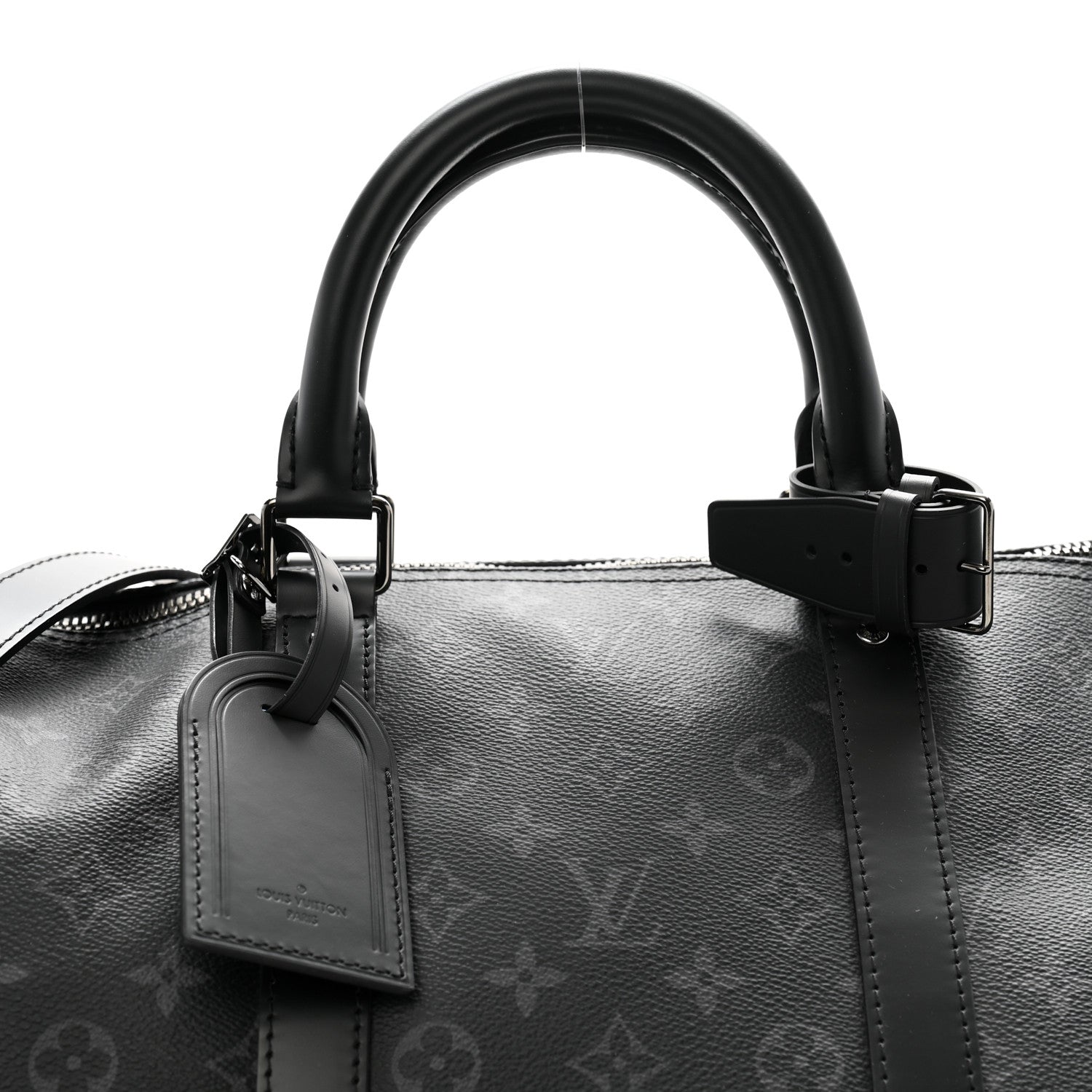 Louis Vuitton Monogram Eclipse Keepall Bandouliere 55 7 of 12