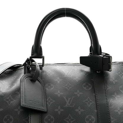 Louis Vuitton Monogram Eclipse Keepall Bandouliere 55 7 of 12