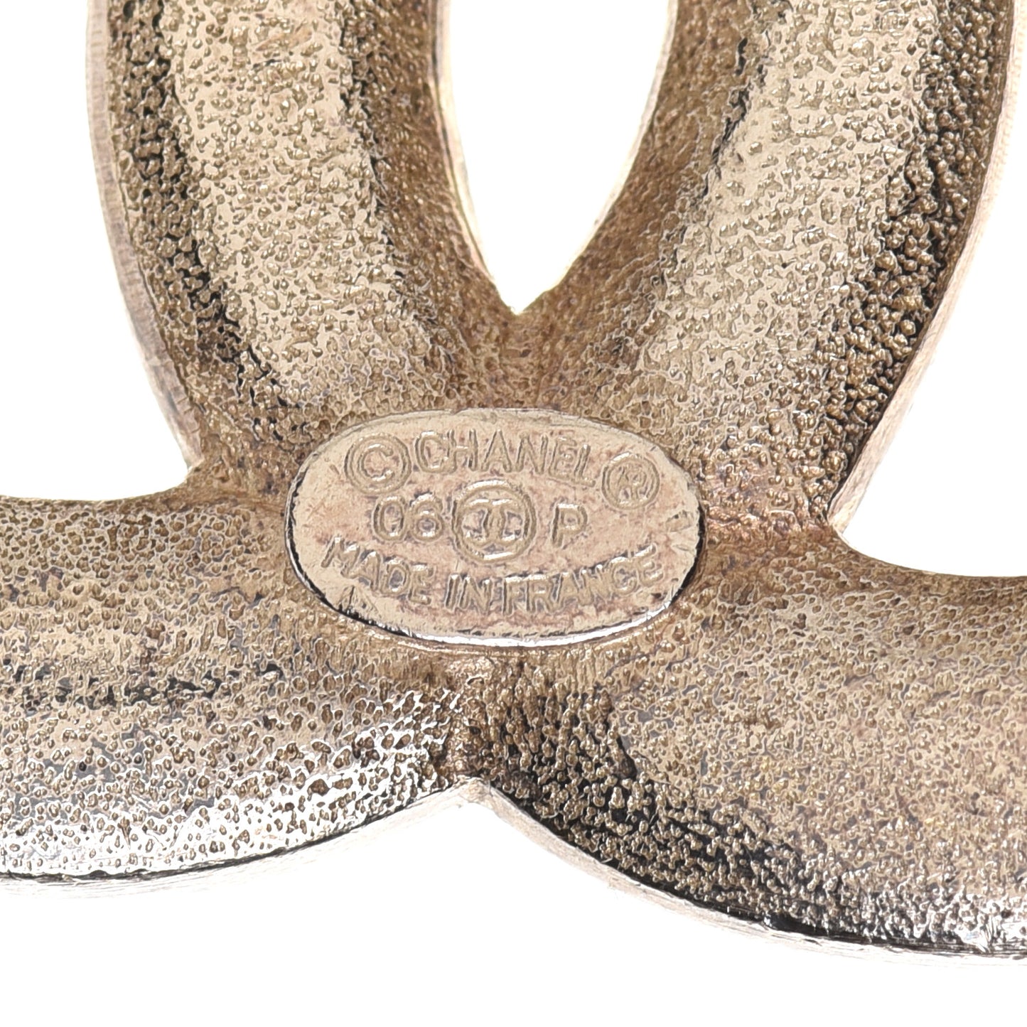 Pearl Crystal Beaded Chain CC Feather Belt Aged Gold Black