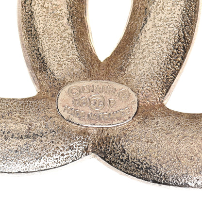 Chanel Pearl Crystal Beaded Chain CC Feather Belt Aged Gold Black 6 of 7