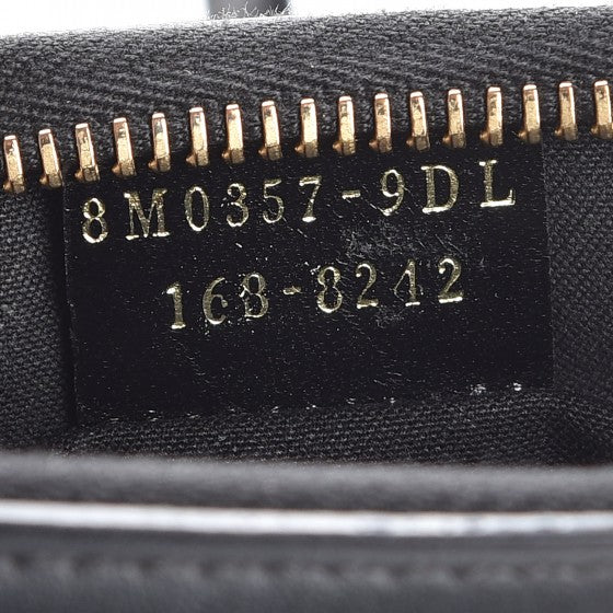 Fendi Vitello Baltico Mini Pouch Crossbody Pouch Black 7 of 8