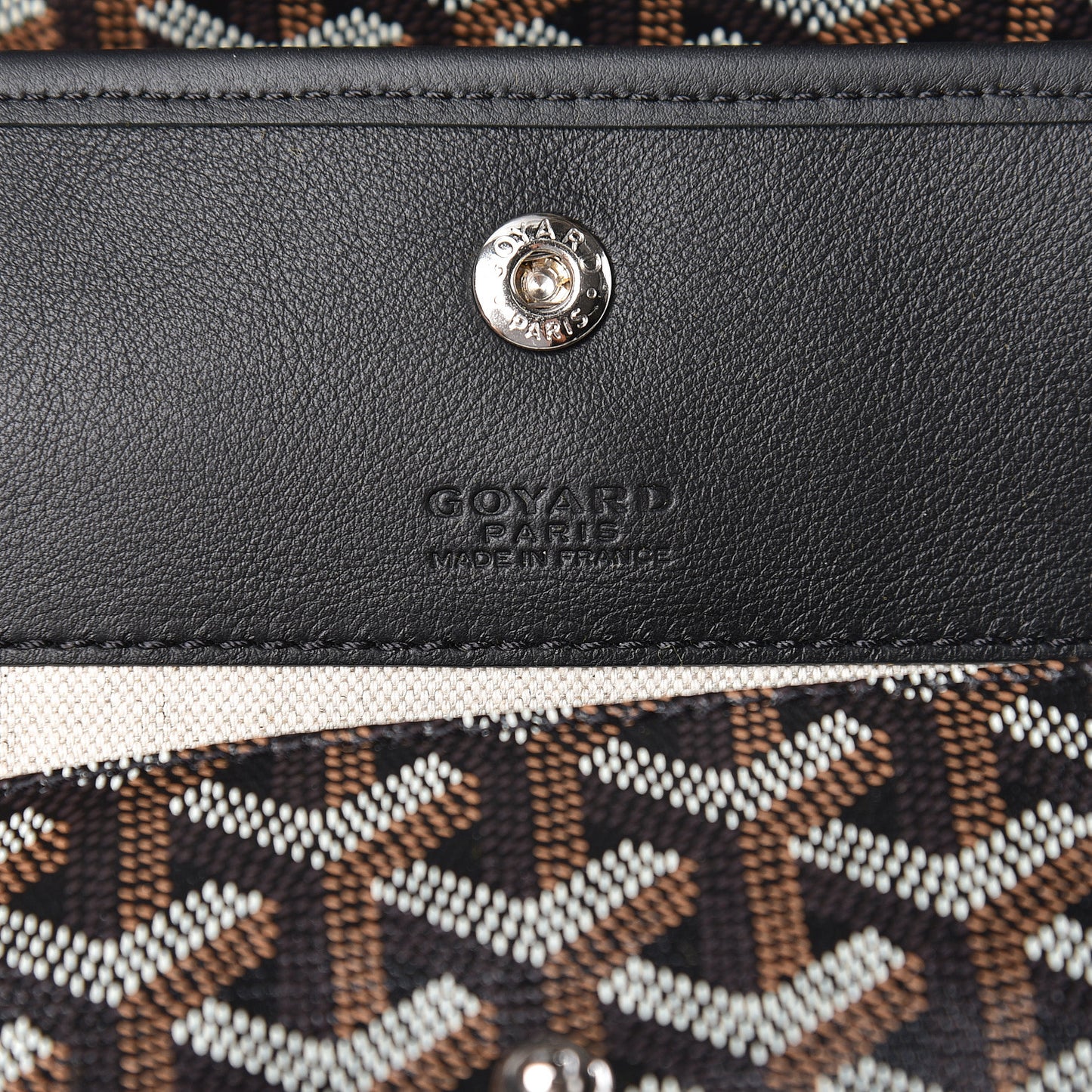 Goyardine Reversible Anjou PM Black