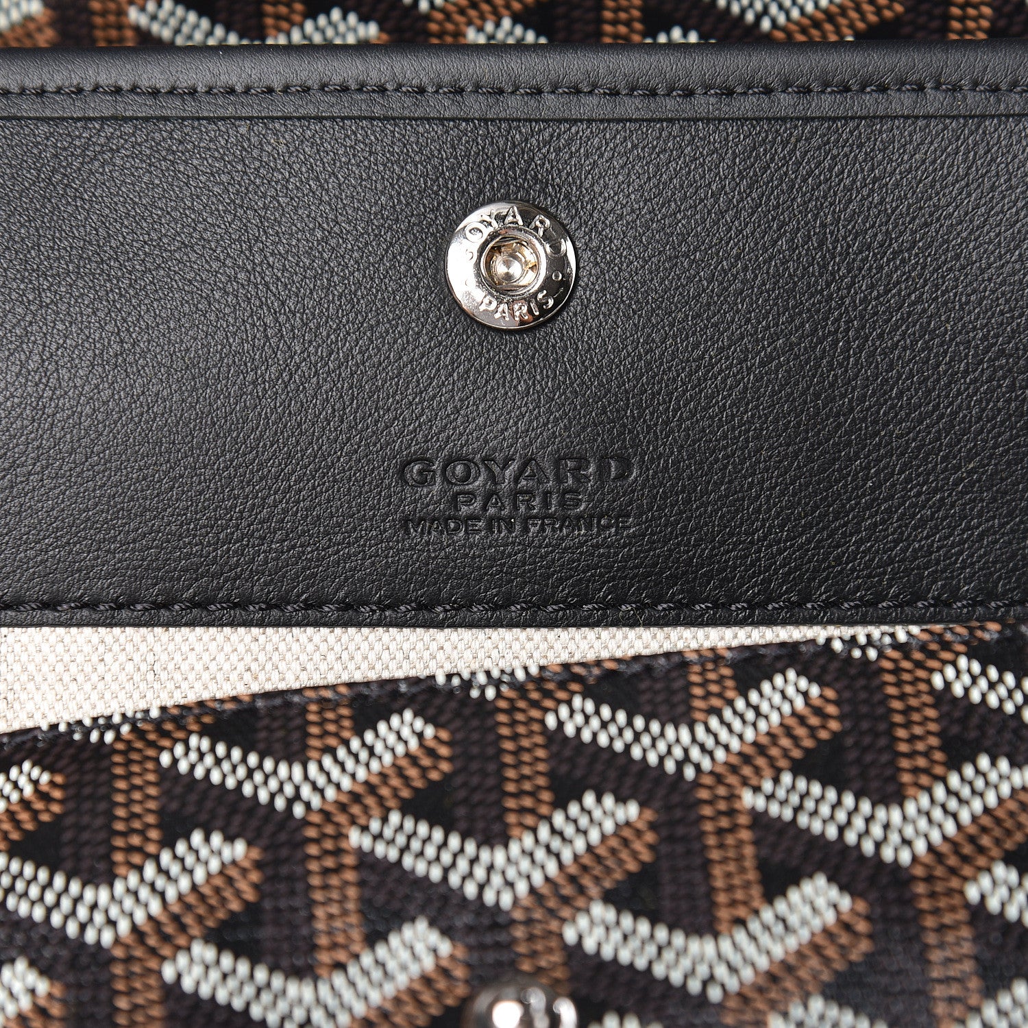 Goyard Goyardine Reversible Anjou PM Black 11 of 16
