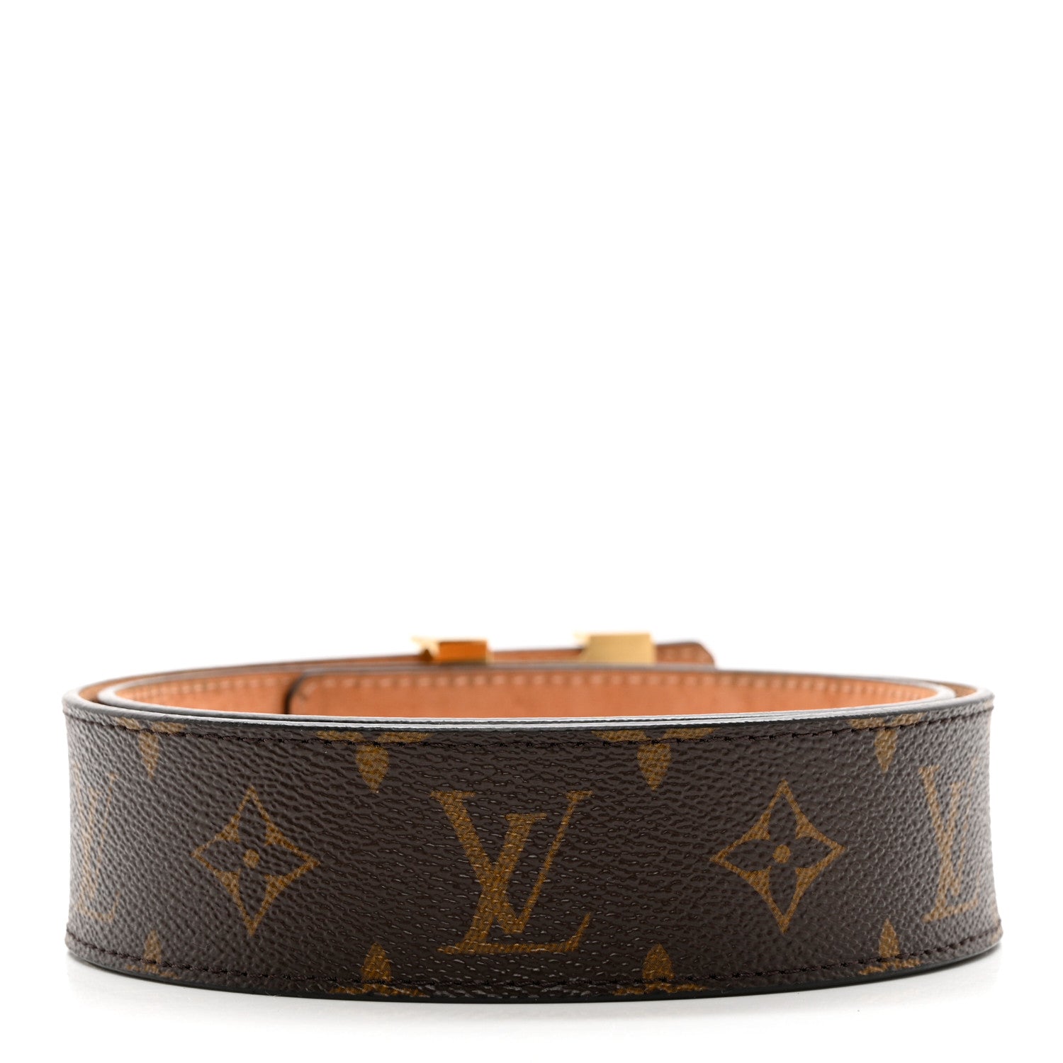 Louis Vuitton Monogram 40mm LV Initiales Belt 80 32 2 of 7