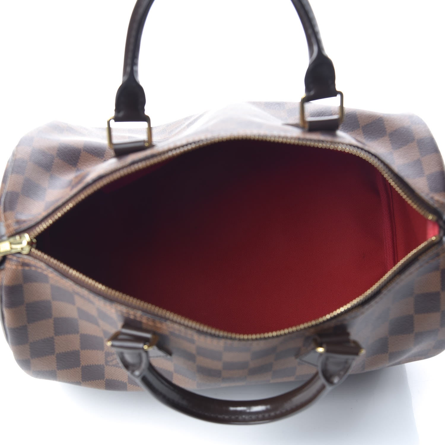 Louis Vuitton Damier Ebene Speedy 30 5 of 9