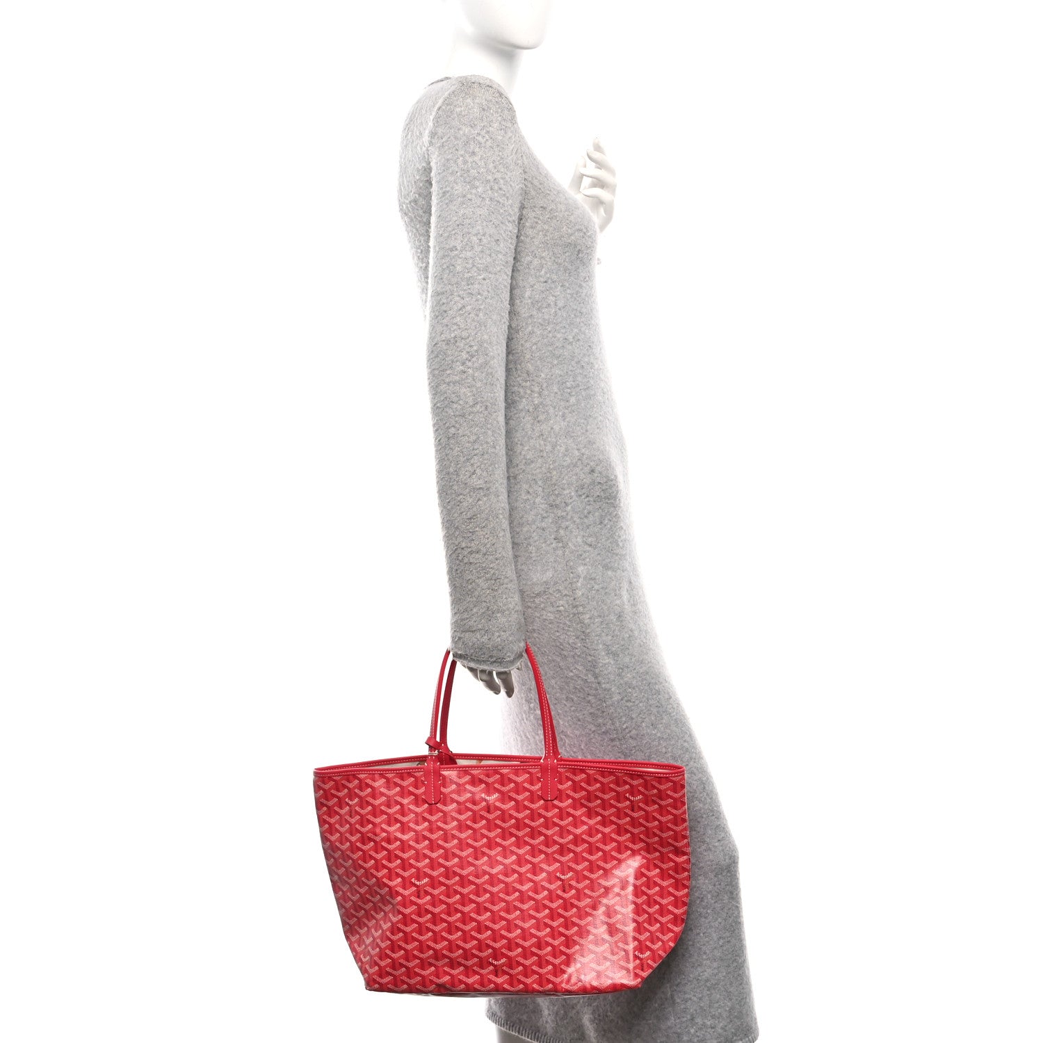 Goyard Goyardine Le Jardin Saint Louis PM Fuchsia 2 of 11