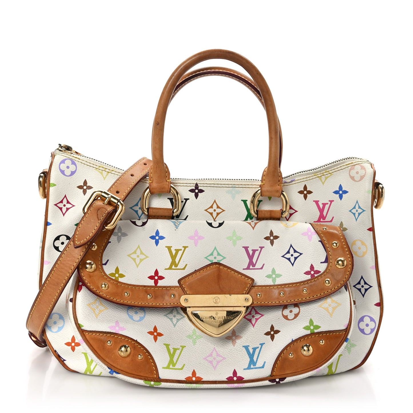 Monogram Multicolor Rita White