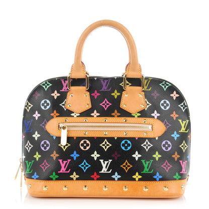 Louis Vuitton Monogram Multicolor Alma Black 1 of 7