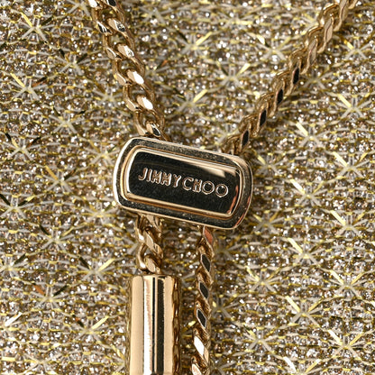 Jimmy Choo Metallic Woven Bon Bon Bag Champagne 12 of 12