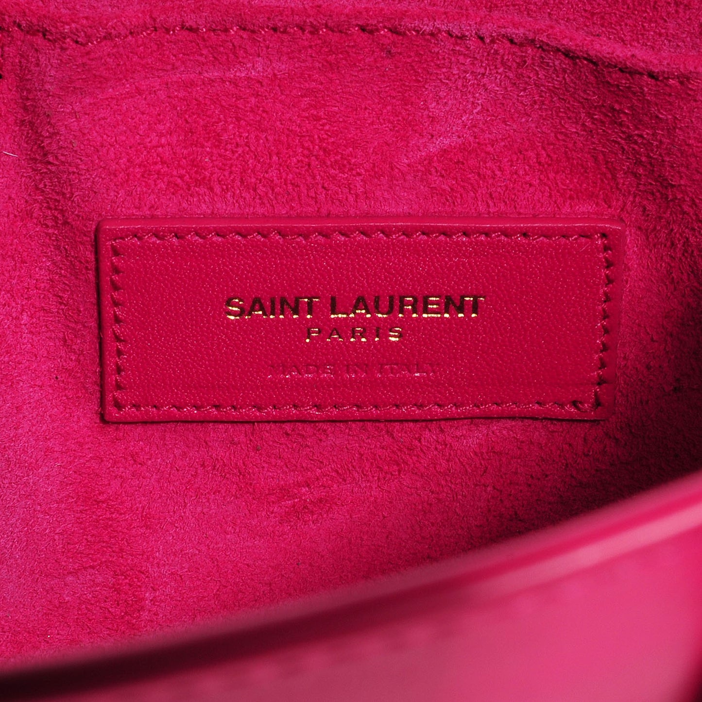 Calfskin Nano Sac De Jour Lipstick Fuchsia