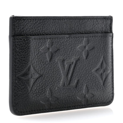 Louis Vuitton Empreinte Card Holder Black 3 of 10