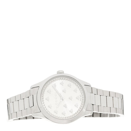 Gucci Stainless Steel 32mm G-Timeless Bee Quartz Watch 2 of 5
