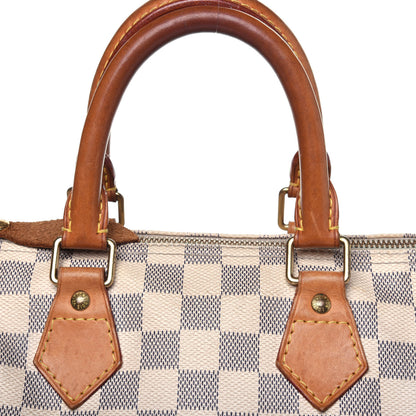 Louis Vuitton Damier Azur Speedy 25 22 of 26