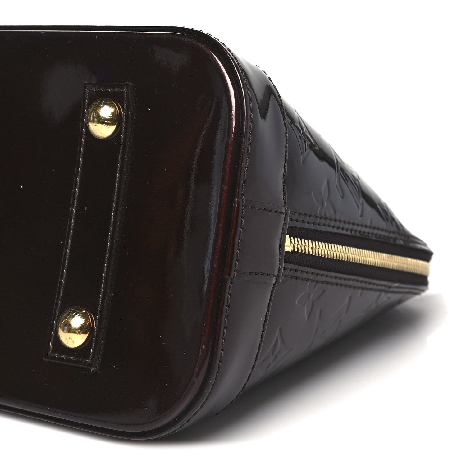 Louis Vuitton Vernis Alma PM Rouge Fauviste 9 of 9
