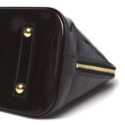 Louis Vuitton Vernis Alma PM Rouge Fauviste 9 of 9