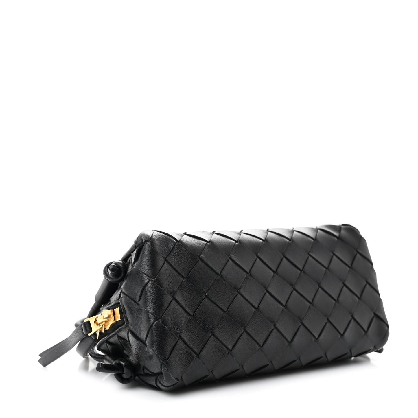 Nappa Intrecciato Concert Pouch Black