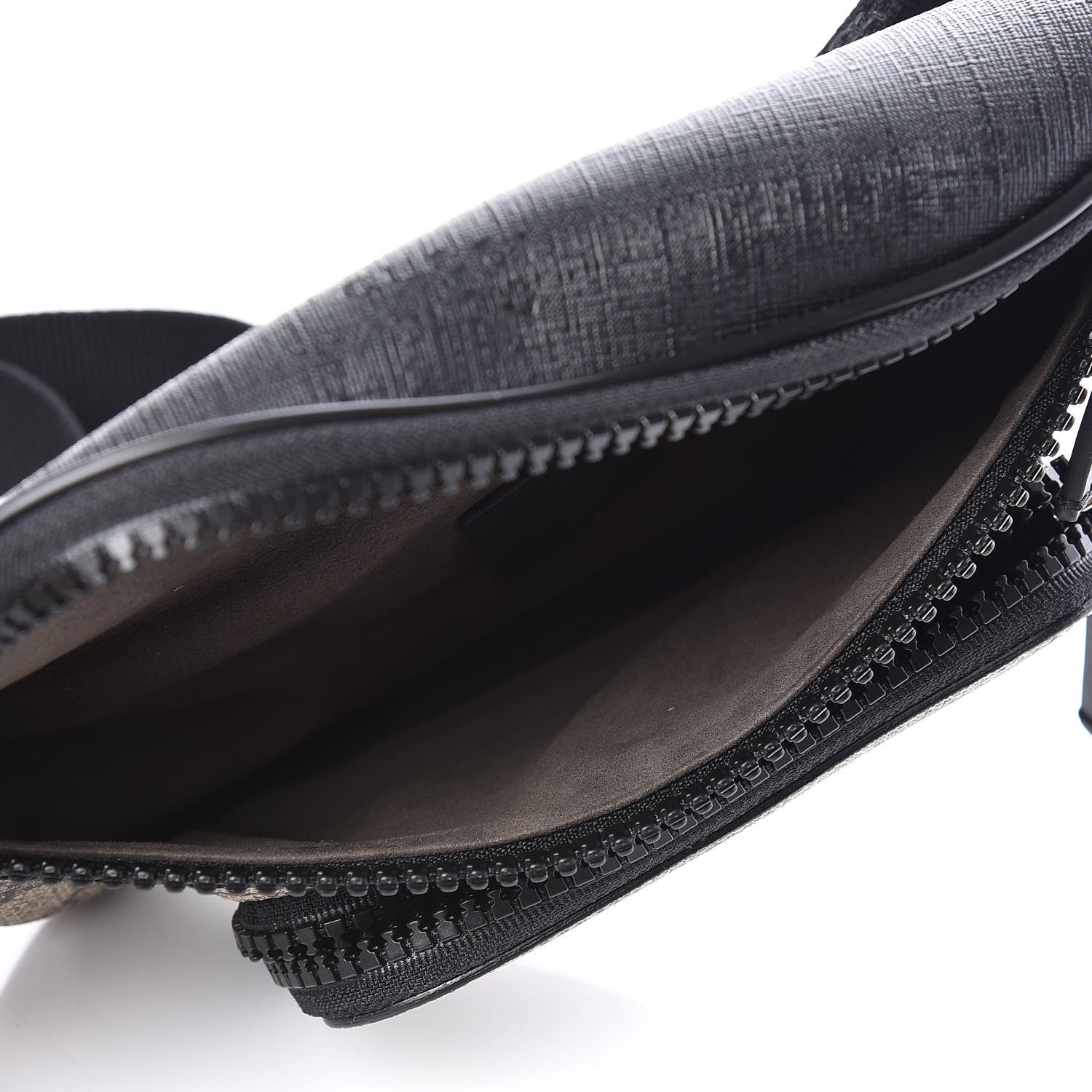 Gucci GG Supreme Monogram Belt Bag Black 5 of 10