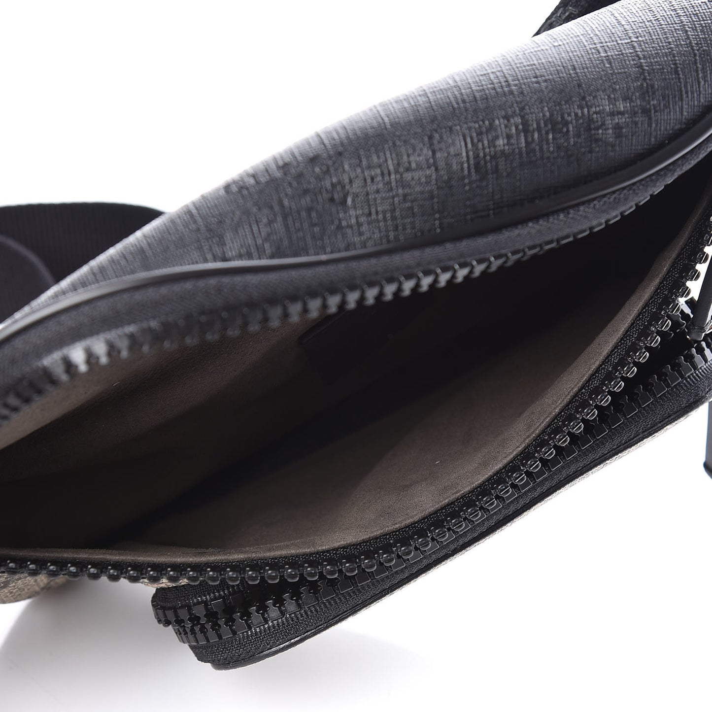 GG Supreme Monogram Belt Bag Black