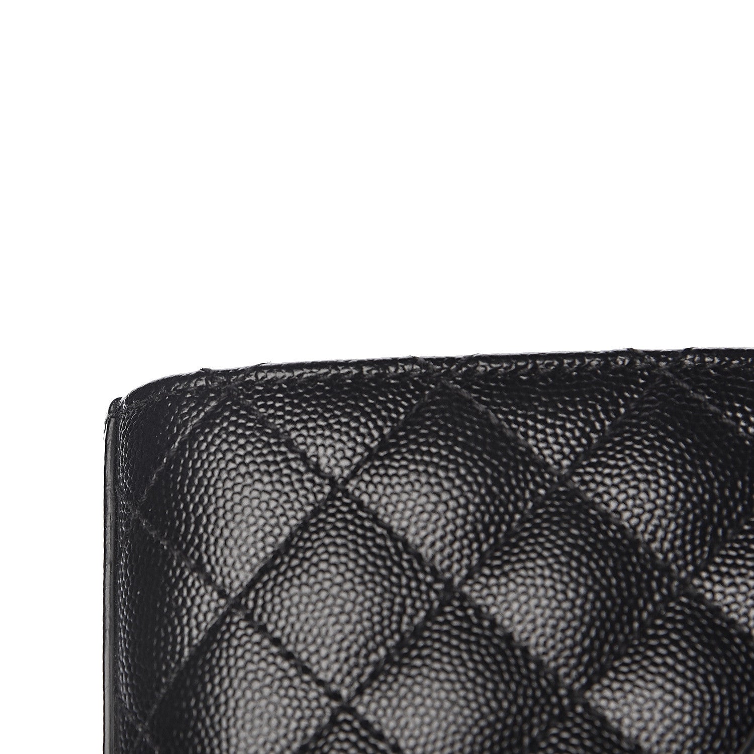 Saint Laurent Grain De Poudre Textured Mixed Matelasse Triquilt Medium Monogram Satchel Black 10 of 11