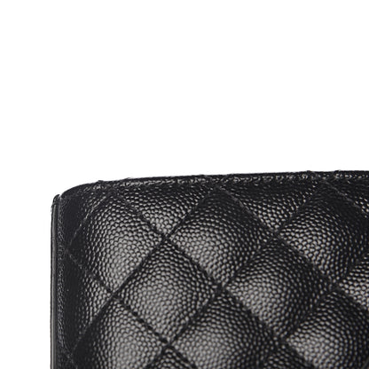Saint Laurent Grain De Poudre Textured Mixed Matelasse Triquilt Medium Monogram Satchel Black 10 of 11