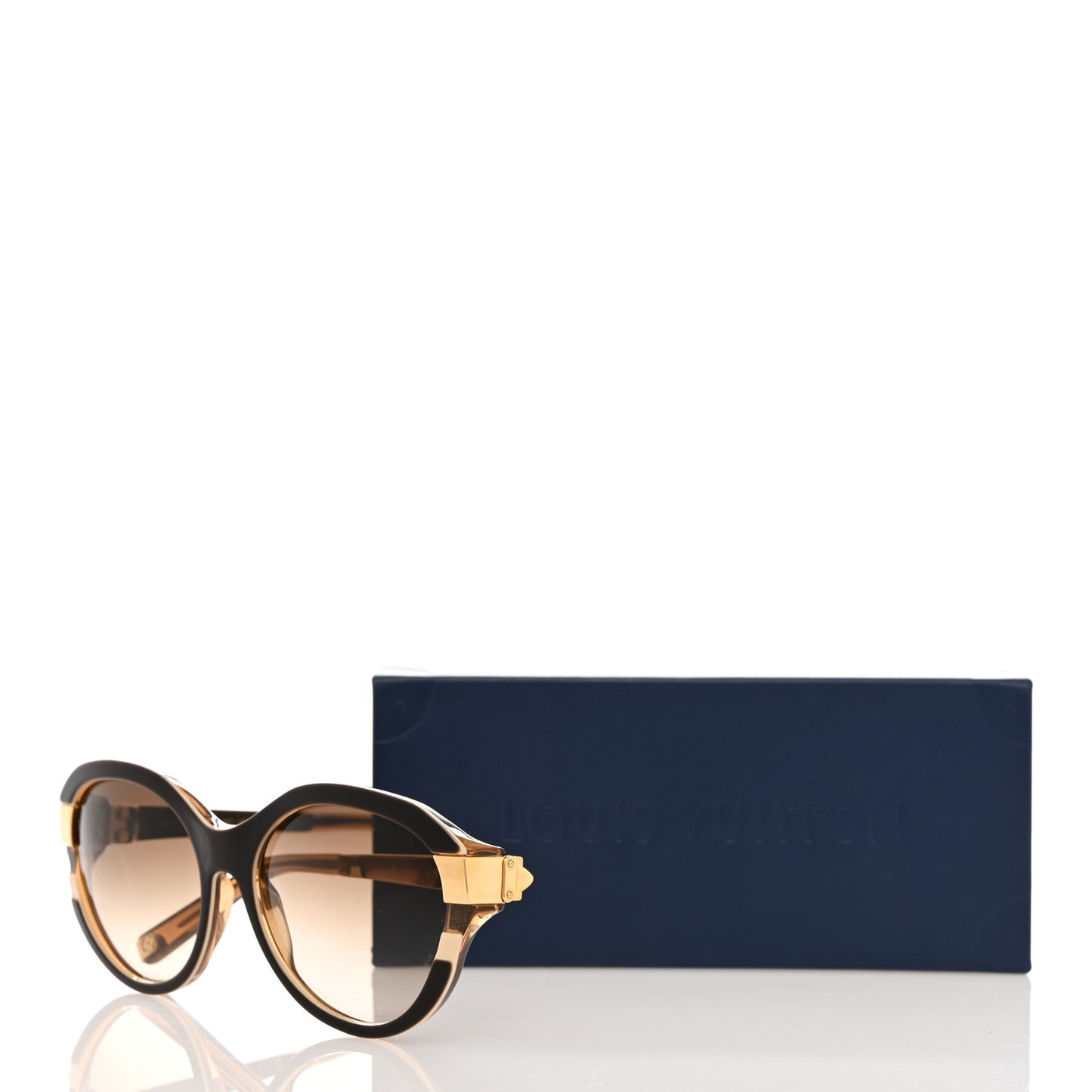 Petit Soupcon Cat Eye Sunglasses Z0487W Brown