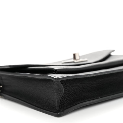 Louis Vuitton Soft Calfskin My Lockme Chain Pochette Black 8 of 9