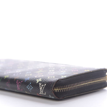 Louis Vuitton Monogram Multicolor Zippy Wallet Black Grenade 7 of 12