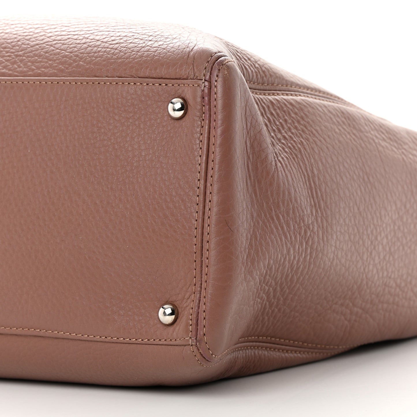 Calfskin XL Cerf Executive Shopper Tote Mauve