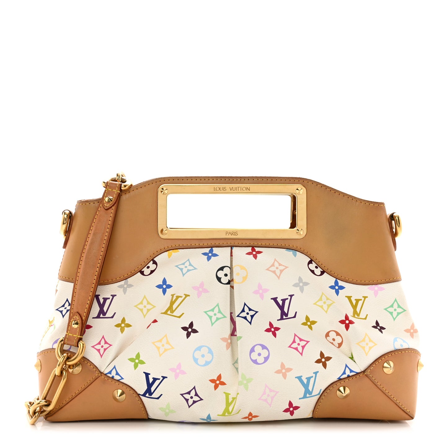 Monogram Multicolor Judy GM White