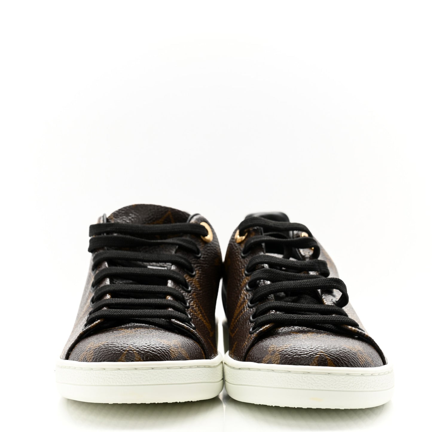 Patent Monogram Frontrow Sneakers 36