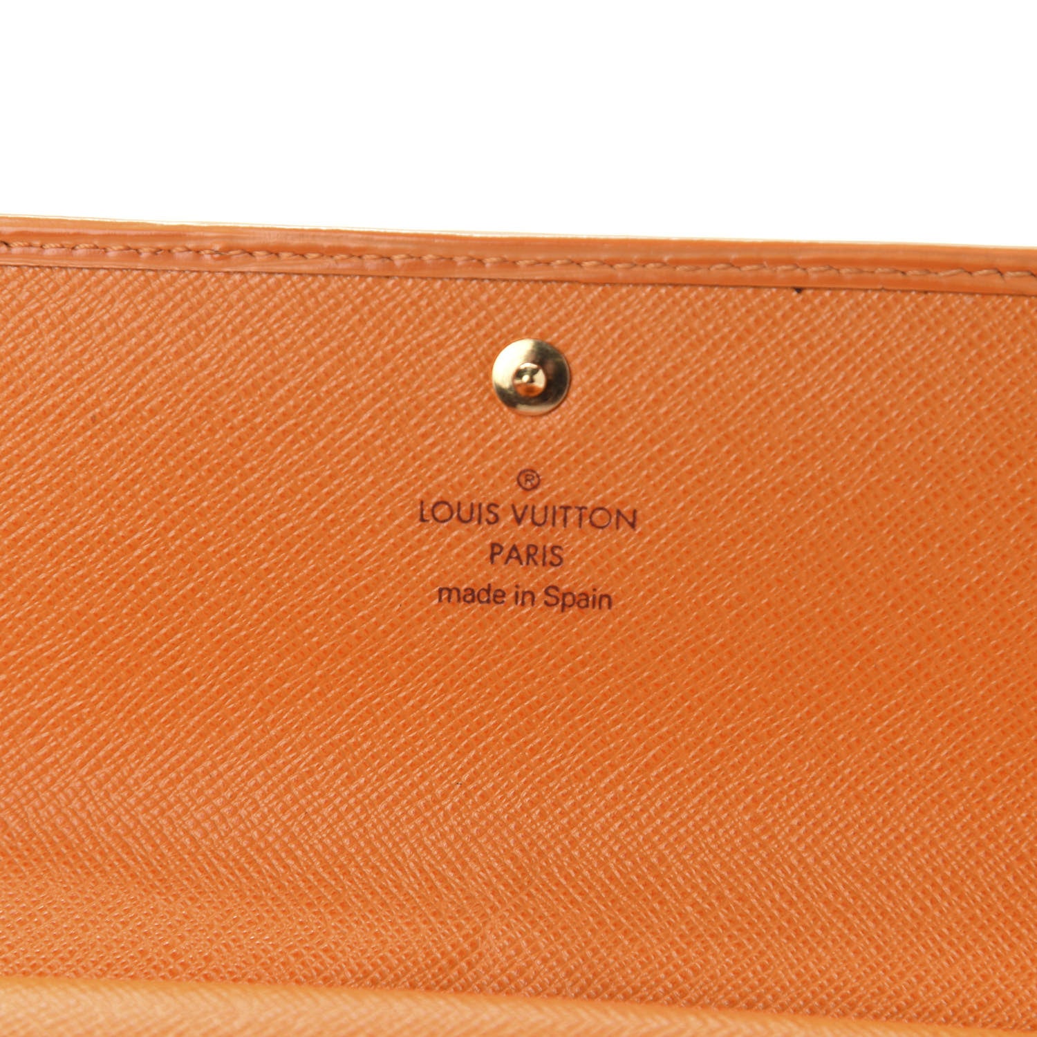 Louis Vuitton Epi Porte Tresor International Wallet Mandarin 8 of 9