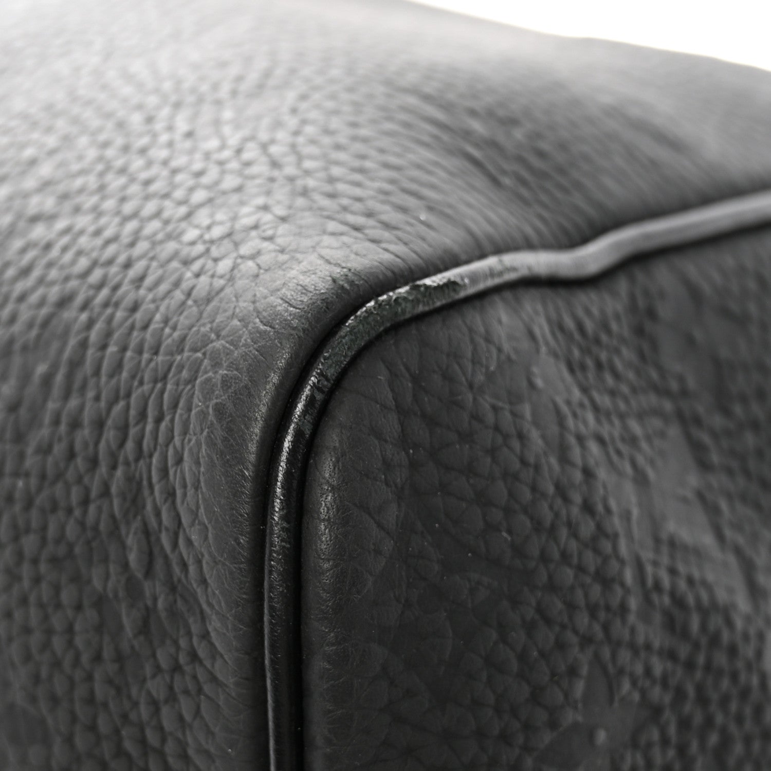 Louis Vuitton Taurillon Monogram Keepall Bandouliere 50 Black 9 of 9