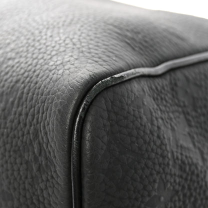 Louis Vuitton Taurillon Monogram Keepall Bandouliere 50 Black 9 of 9