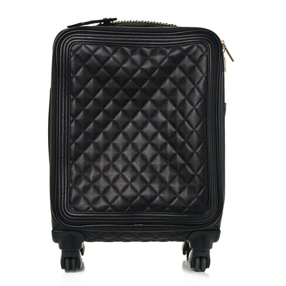 Chanel Calfskin Quilted Coco Case Trolley Black 1 of 18