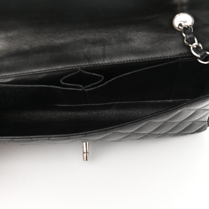 Chanel Lambskin Quilted East West Flap Black 5 of 10