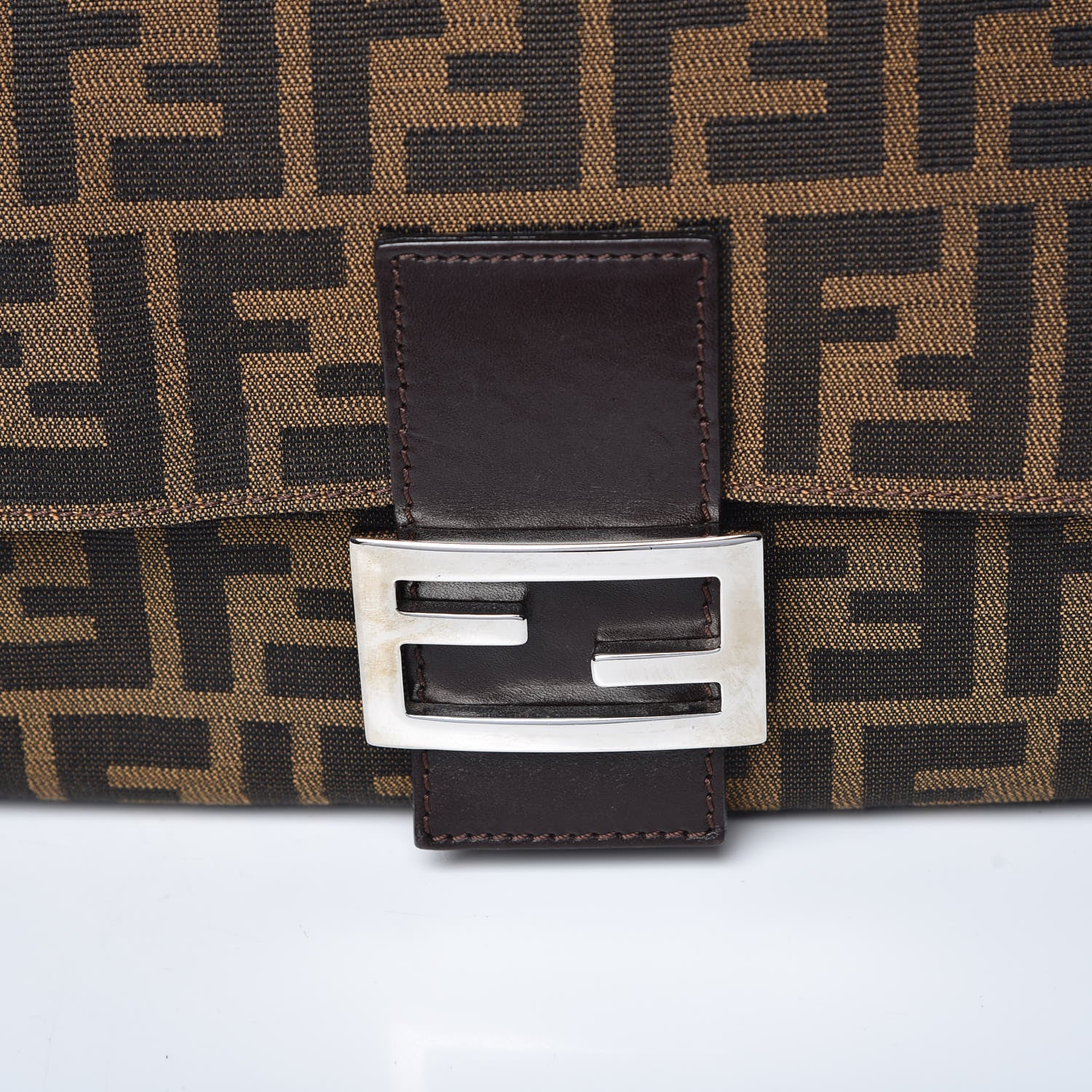Fendi Zucca Mama Baguette Tobacco 10 of 10