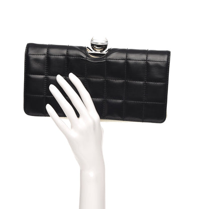 Chanel Lambskin Quilted Crystal Ball Clutch Black 2 of 8