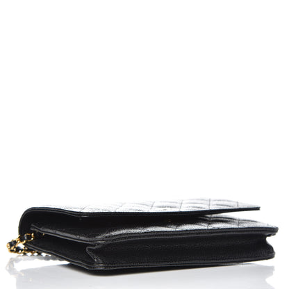 Chanel Caviar Quilted Wallet On Chain WOC Black 4 of 9