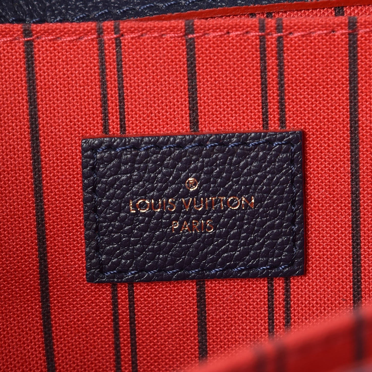 Louis Vuitton Empreinte Pochette Metis Marine Rouge 6 of 8